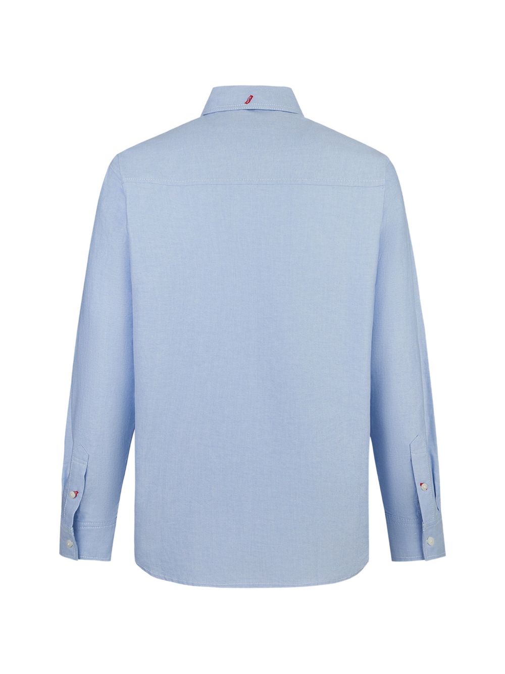 Camicia Oxford W/ Red Seagull Print Blu 2ESHTM5SL1243 BLUX EVISU 