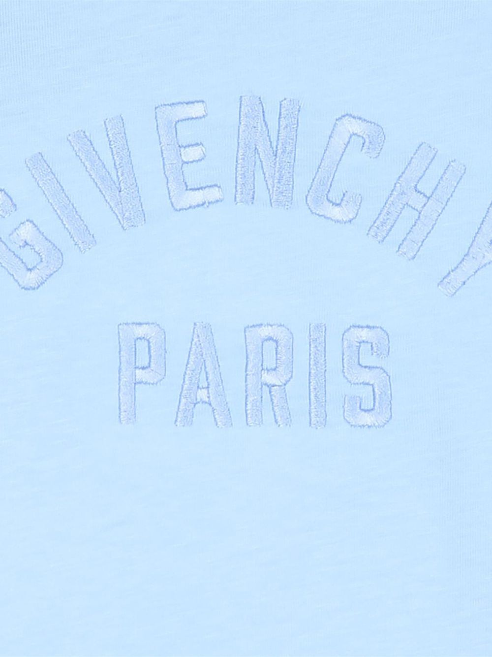 T-shirt in jersey, cotton from organic farming, givenchy logo ricamo at davanti. H31286 789 GIVENCHY KIDS 