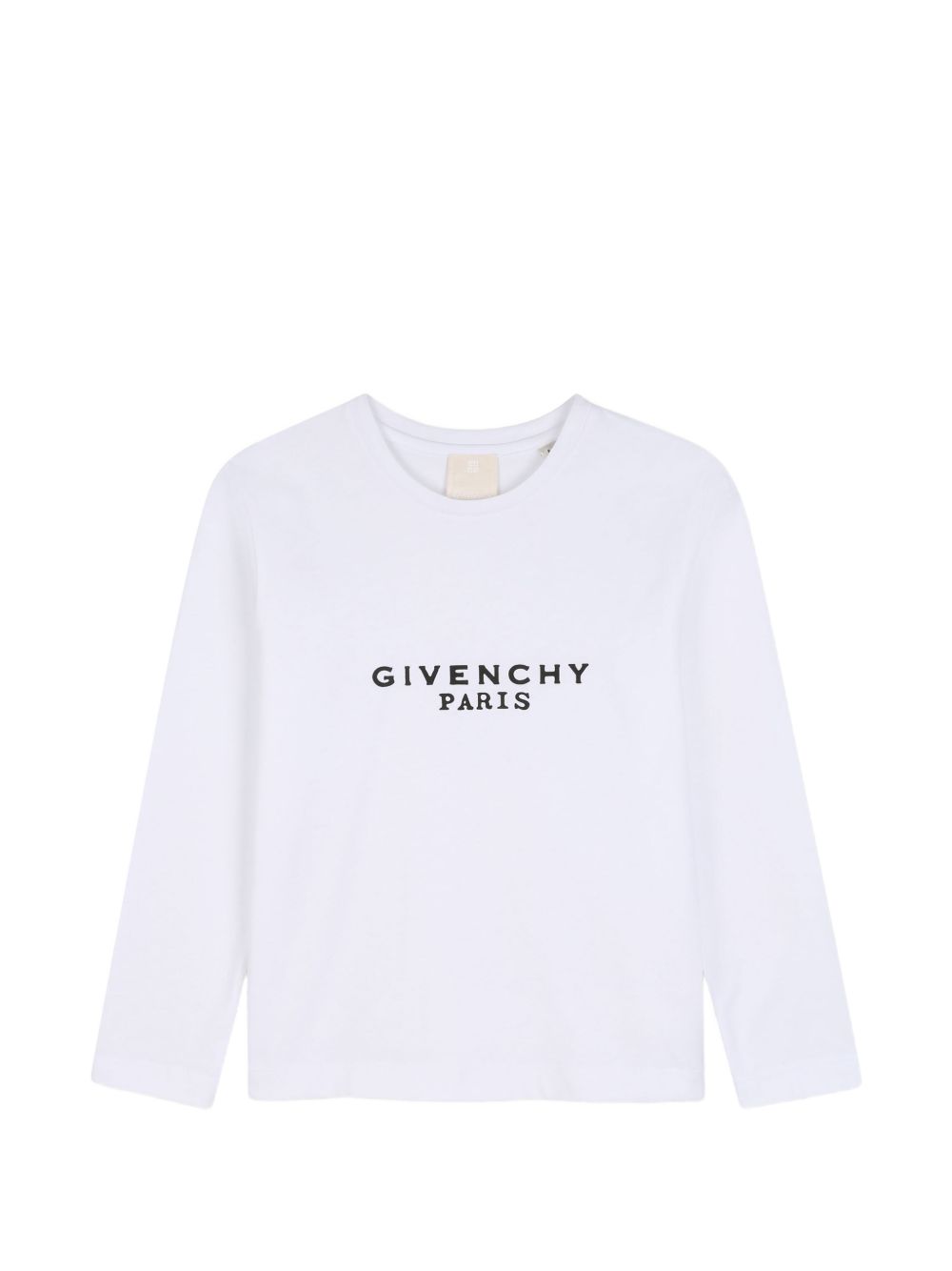 T-shirt in jersey, cotton from organic farming, maniche, givenchy stampa on davanti. H31321 10P GIVENCHY KIDS 