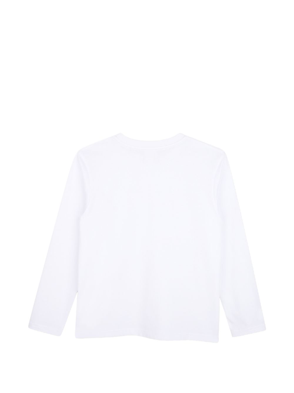Maniche lunghe t-shirt in jersey, cotton from organic farming, givenchy logo ricamo at davanti chest. H31347 10P GIVENCHY KIDS 