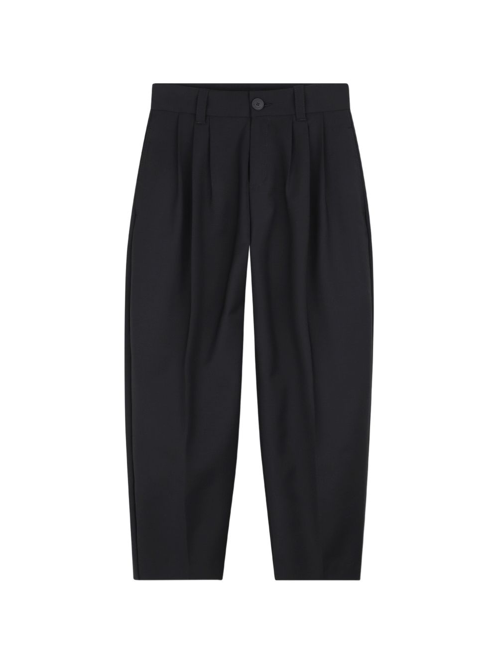 Wool, polyester e elastane thin woolen fabric ceremony pantaloni. Inside top yoke con polyester givenchy logo in jacquard. Ottoman braid label con givenchy logo tone on tone high density printed at retro tasca. H31446 09B GIVENCHY KIDS 