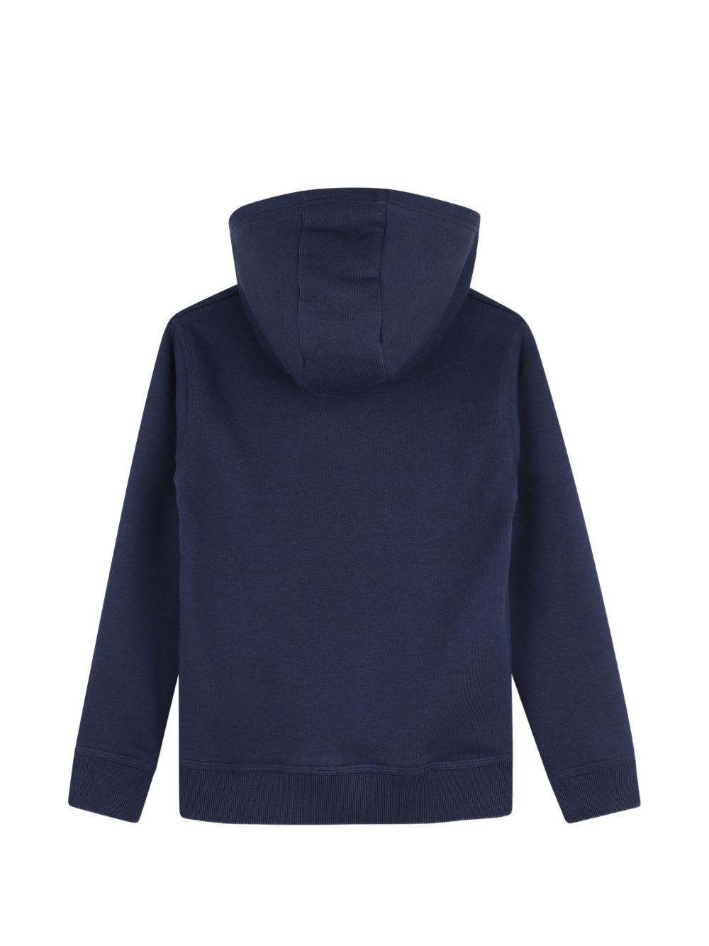 Con cappuccio sweatshirt in cotton e polyester fleece, embossed logo printed sul davanti, elastico polsini e fondo, kangaroo tasca sul davanti. Vestibilità regolare G01231 85C HUGO KIDS 