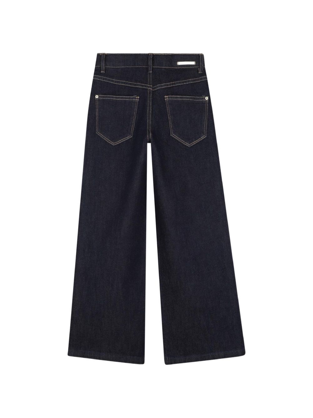 Pantaloni in denim (99% cotton, 1% elastane). Vestibilità ampia. Kl autograph strass sul davanti. Button e zip chiusura sul davanti. Vita regolabile up to size 10y. Davanti e retro tasche. Branded plaque sul retro of fascia in vita. Z31342 Z10 KARL LAGERFELD KIDS 