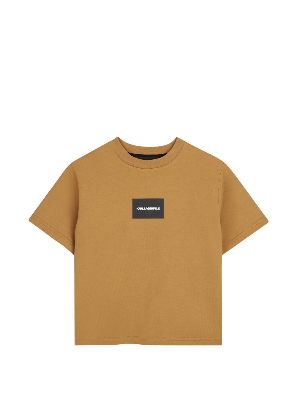 Heavy jersey maniche corte t-shirt, in cotton coming from organic farming. Branded high density stampa karl lagerfeld sul davanti e branded illustrazione karl in relief sul retro. Z31362 300 KARL LAGERFELD KIDS 