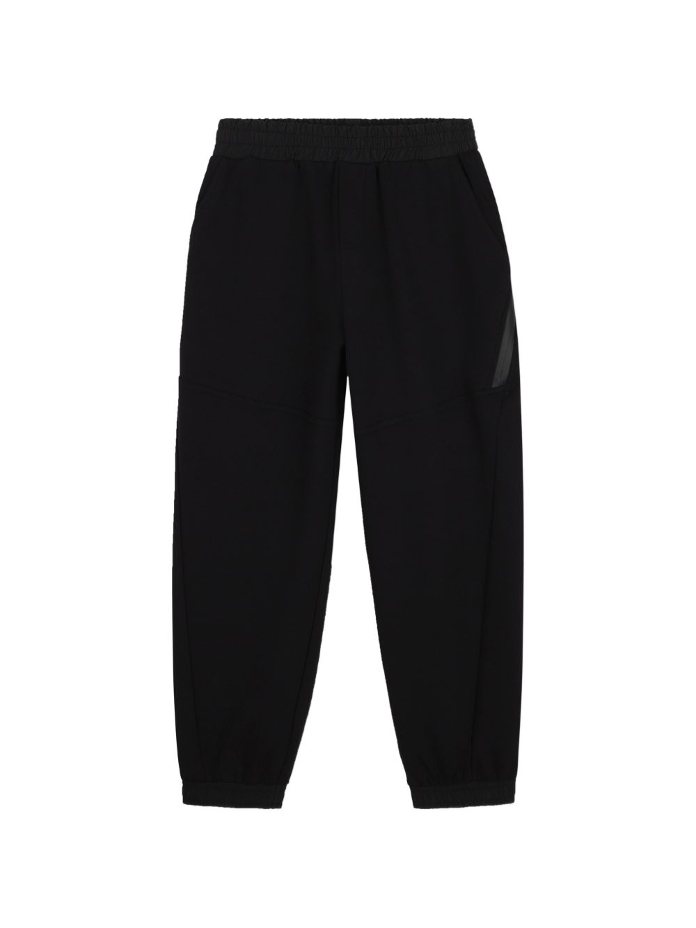 Double jersey pantaloni jogging. Tapered legs. Vita elastica in polyamide, leg bottoms in polyamide. Side cut-outs. Side zip e karl lagerfeld logo in high denisty. Z31385 09B KARL LAGERFELD KIDS 