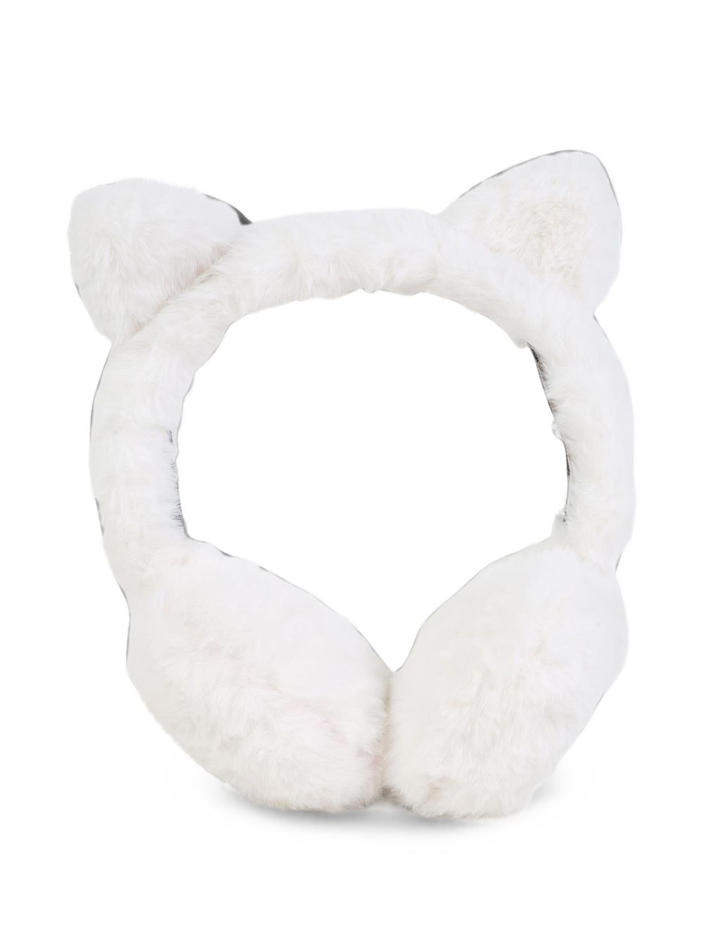 Earmuffs in faux-fur con ears. Choupette e karl badges in relief. Z31455 10P KARL LAGERFELD KIDS 