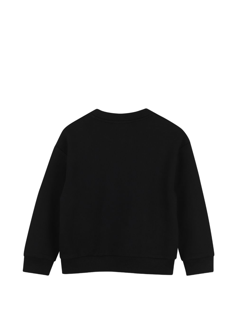 Sweatshirt in non-brushed fleece (100% cotton), branded stampa on davanti. K62014 09B KENZO KIDS 