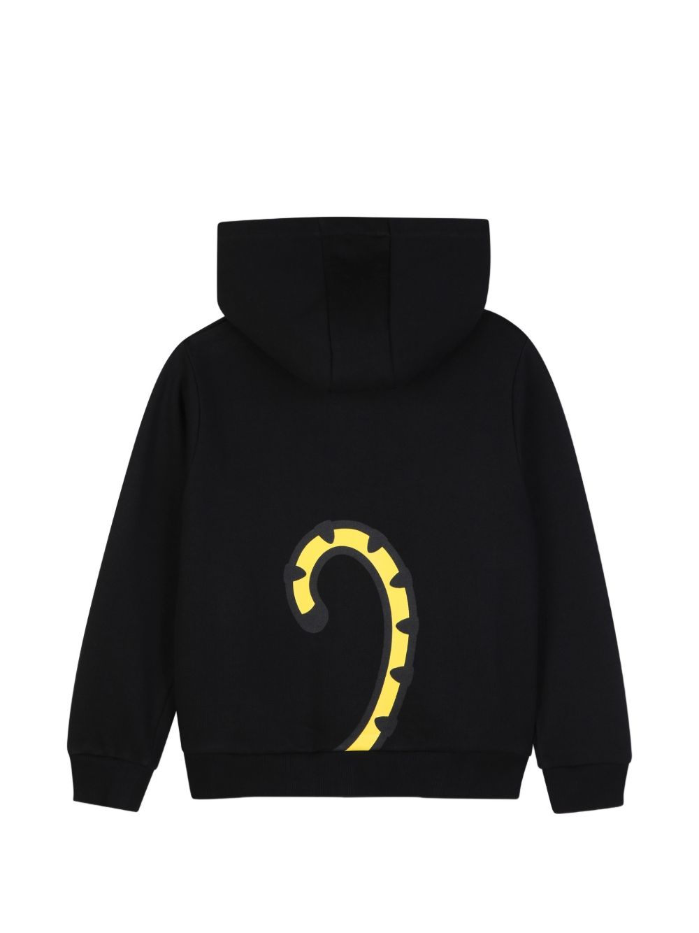 Cardigan in unbrushed fleece con a cappuccio (100% cotton), two tasche, zip chiusura, branded stampa on davanti e retro. K62023 09B KENZO KIDS 