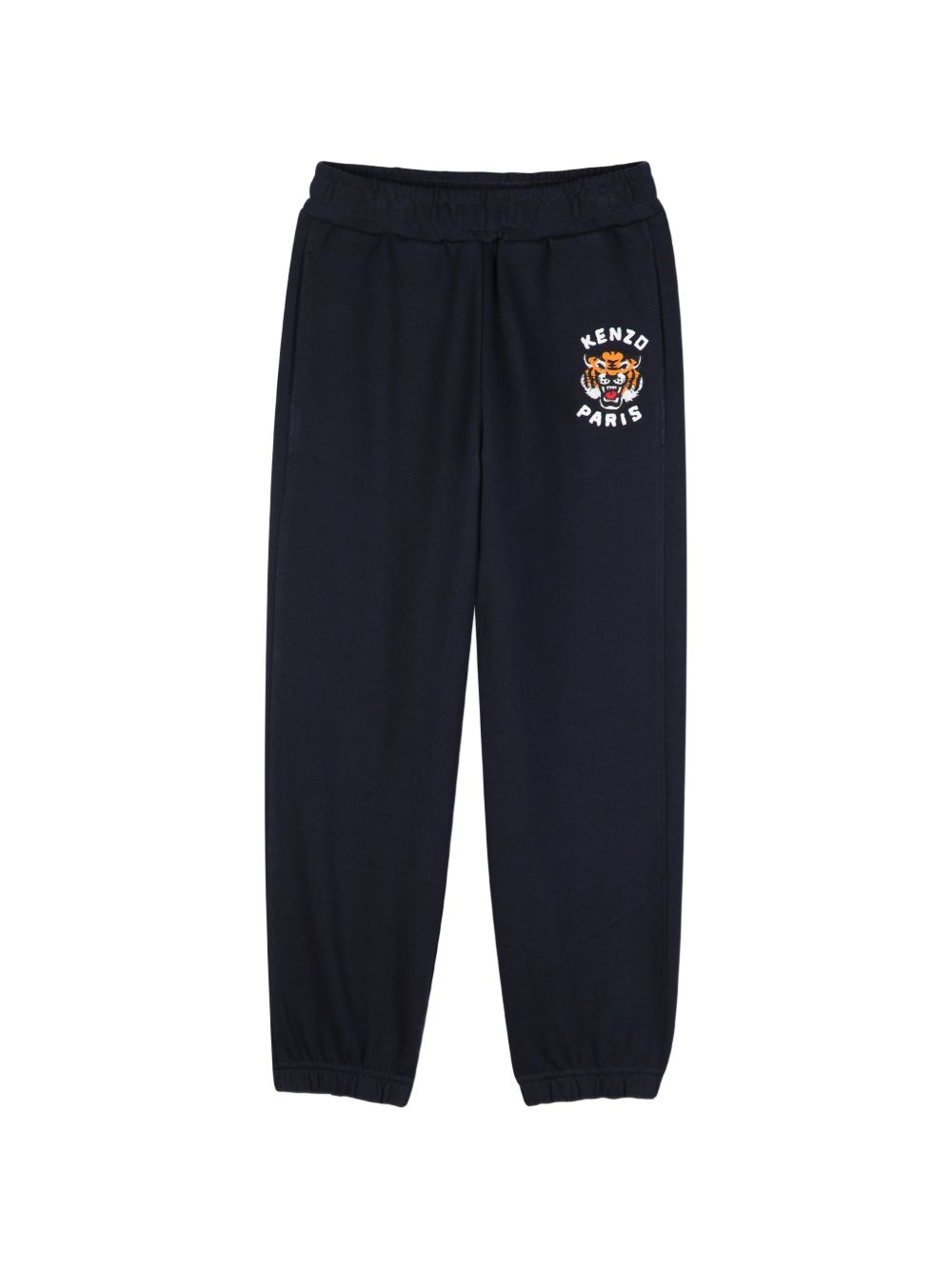Jogging pantaloni in unbrushed fleece (100% cotton), vita elastica, two seam tasche, branded ricamo on davanti. K62026 845 KENZO KIDS 
