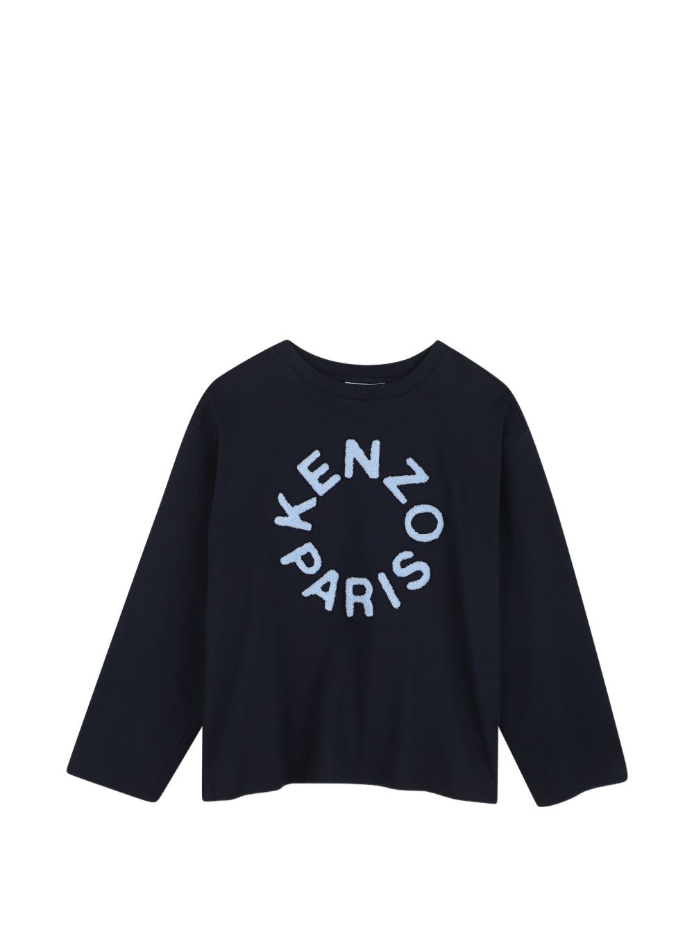 T-shirt in jersey (100% organic cotton), branded ricamo on davanti. K62054 845 KENZO KIDS 