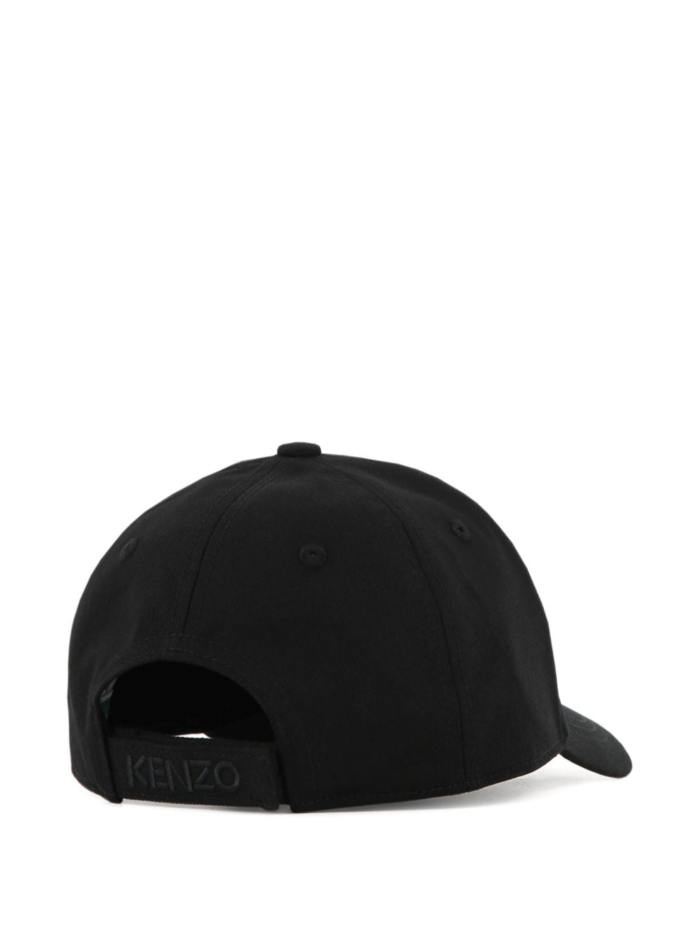 Cotton twill cap (100% cotton) con branded ricamato patche on davanti. Fodera e cleantape in cotton. Regolabile al retro con hook e loop fastener con branded ricamo. K62184 09B KENZO KIDS 