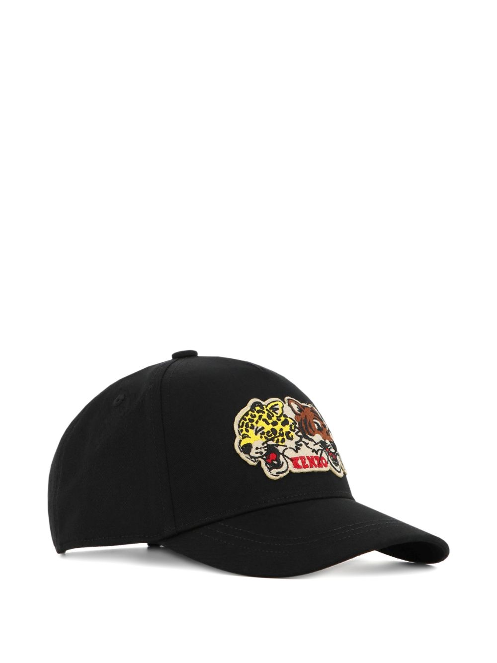 Cotton twill cap (100% cotton) con branded ricamato patche on davanti. Fodera e cleantape in cotton. Regolabile al retro con hook e loop fastener con branded ricamo. K62184 09B KENZO KIDS 