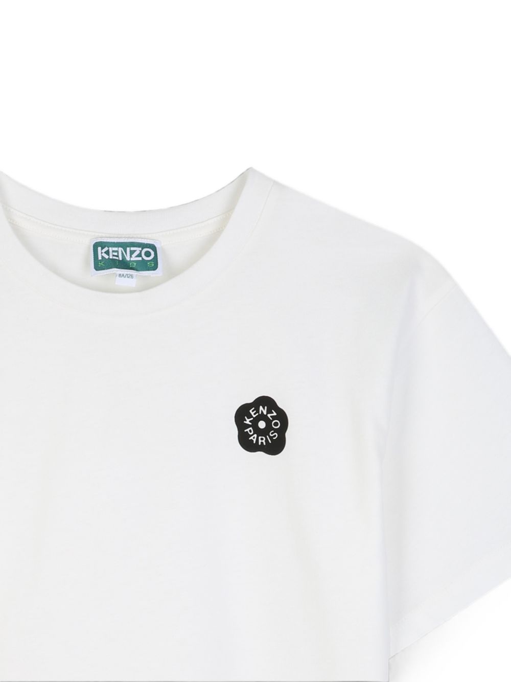 Maniche corte t-shirt (100% organic cotton), branded stampa on davanti. K62190 117 KENZO KIDS 