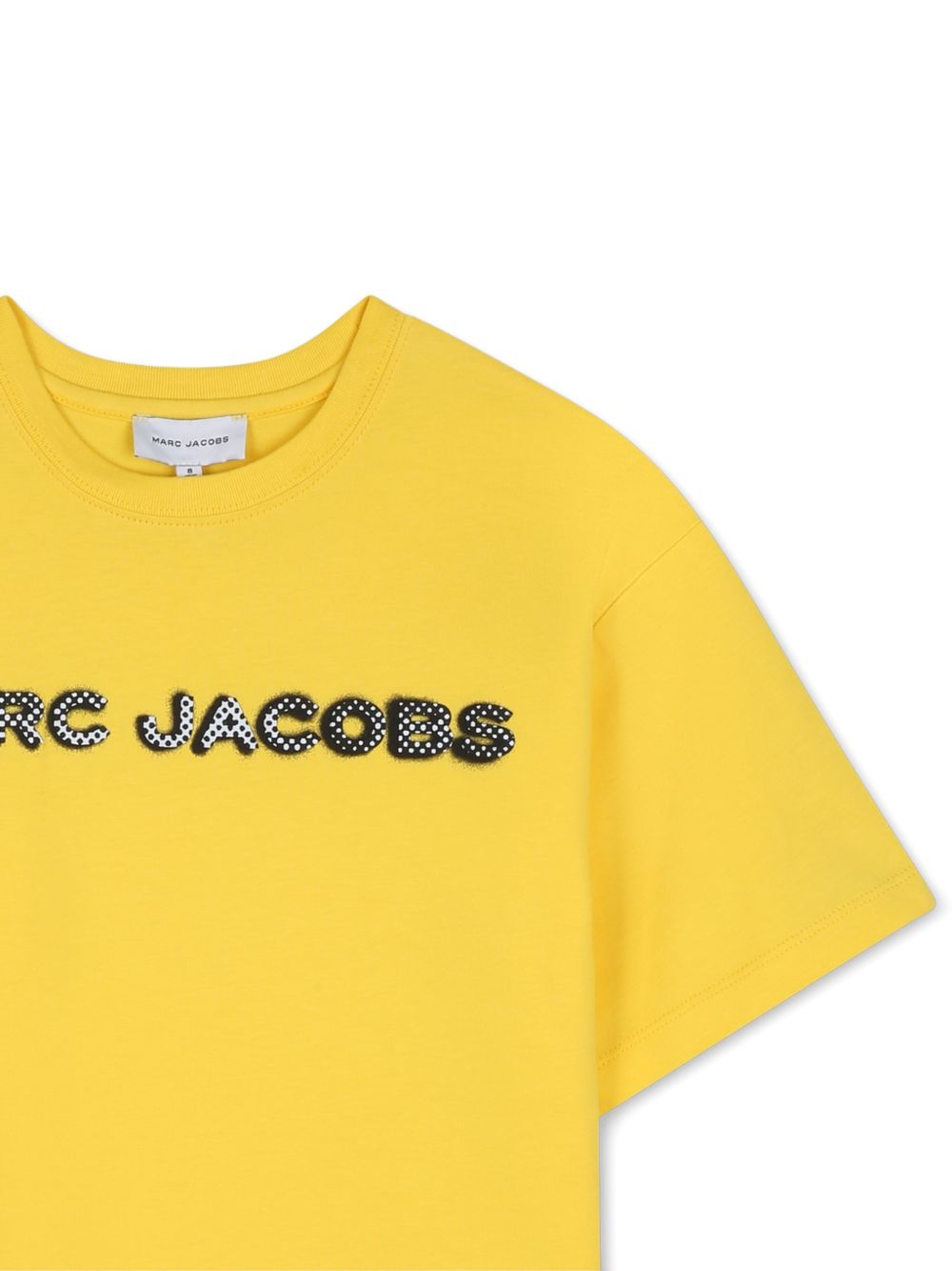 Organic cotton t-shirt in jersey, marc jacobs illustrazione sul davanti. W61025 526 MARC JACOBS KIDS 