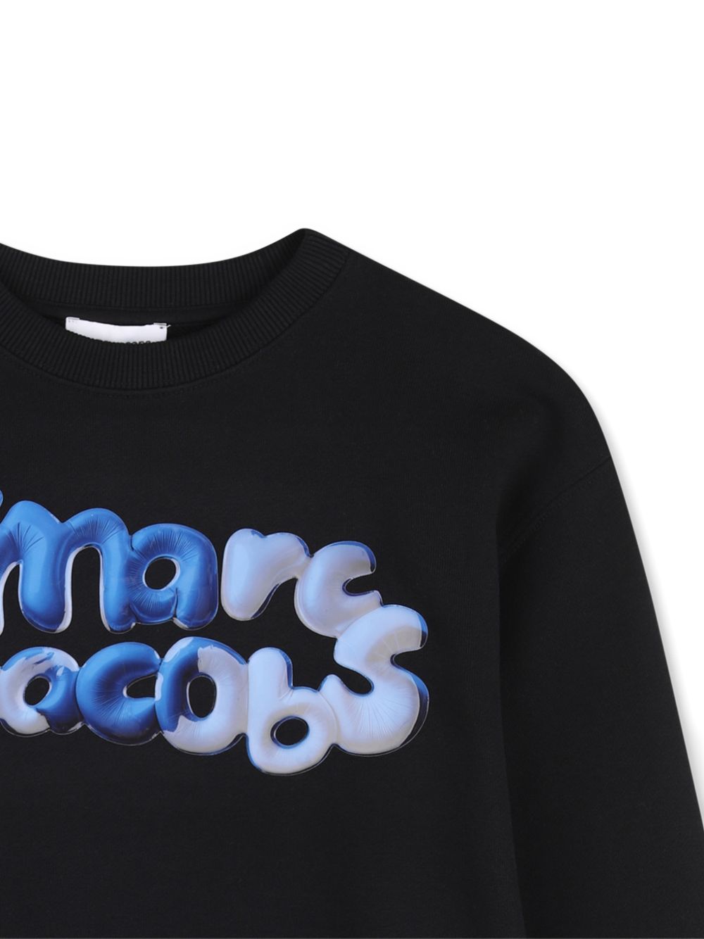 Cotton fleece sweatshirt con original marc jacobs davanti illustrazione in a balloon effect. W61035 09B MARC JACOBS KIDS 