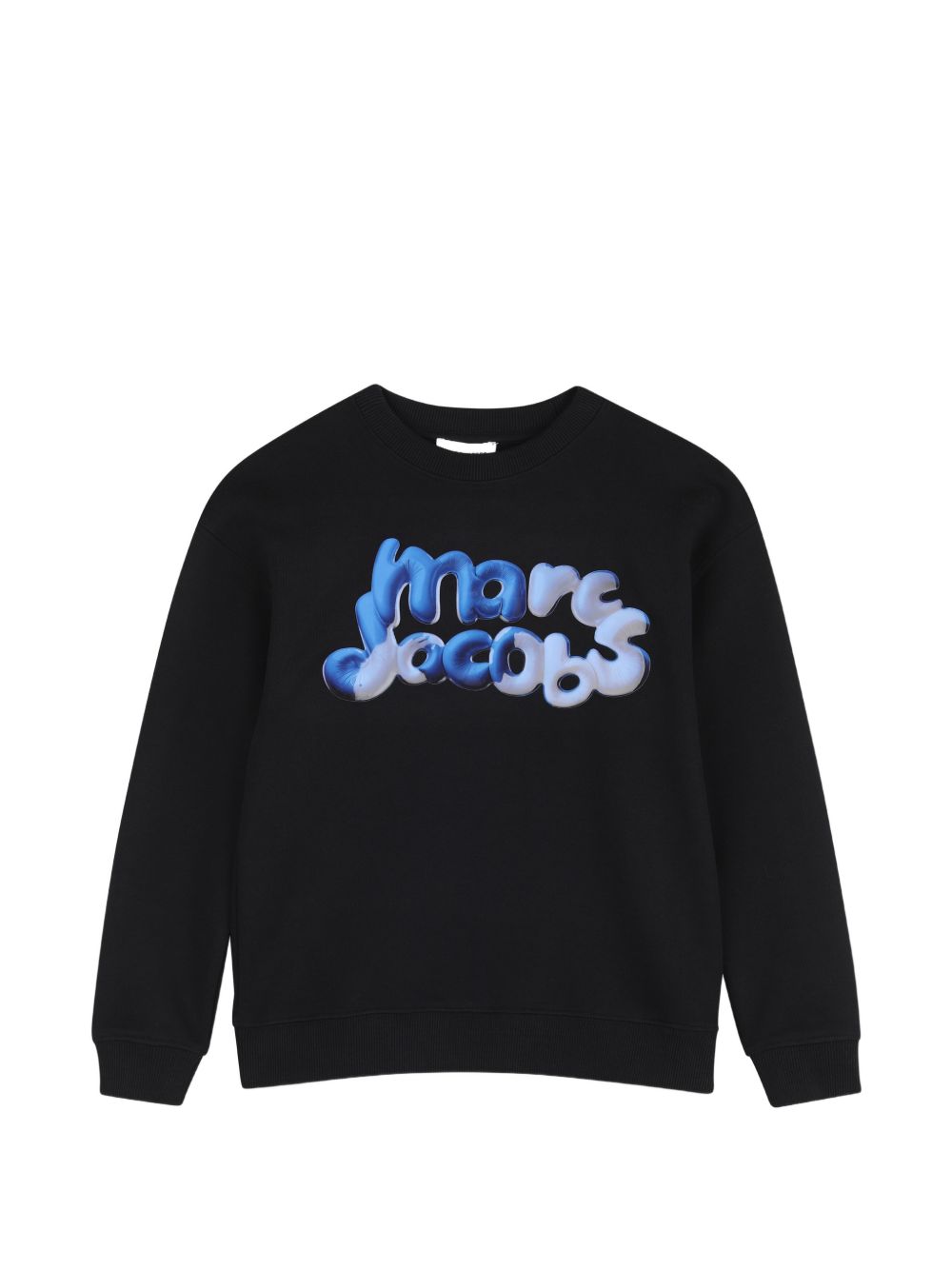 Cotton fleece sweatshirt con original marc jacobs davanti illustrazione in a balloon effect. W61035 09B MARC JACOBS KIDS 