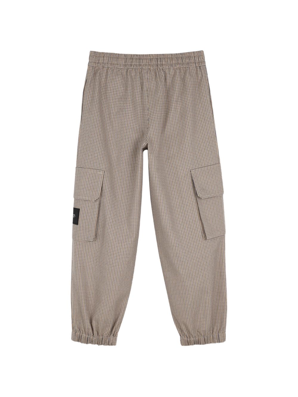 Houndstooth stampa pantaloni con a marc jacobs branded coulisse al fascia in vita, two side flap tasche, e a marc jacobs woven label on one of them. W61051 184 MARC JACOBS KIDS 