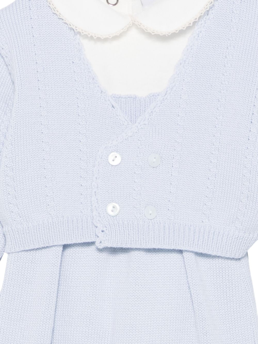 Set 3 pezzi con salopete  lungo smacchinato IS6131 C460 MARLU' KIDS 