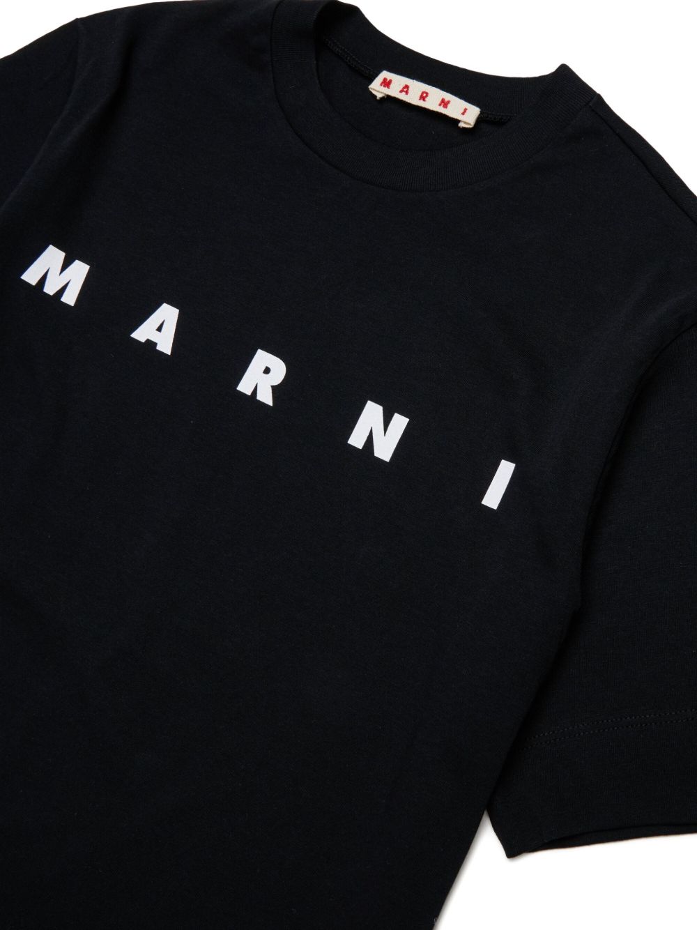 T-shirt Nero M002MVM00RF 0M900 MARNI KIDS 