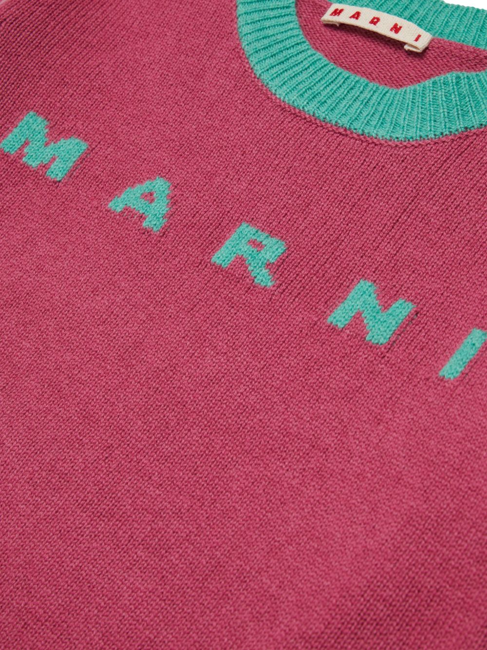 Maglione in Lana Sweet Pink M01214M00ML 0M352 MARNI KIDS 