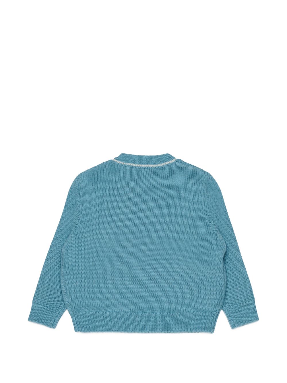 Maglione in Lana Aqua Blue M01875M004C 0M866 MARNI KIDS 