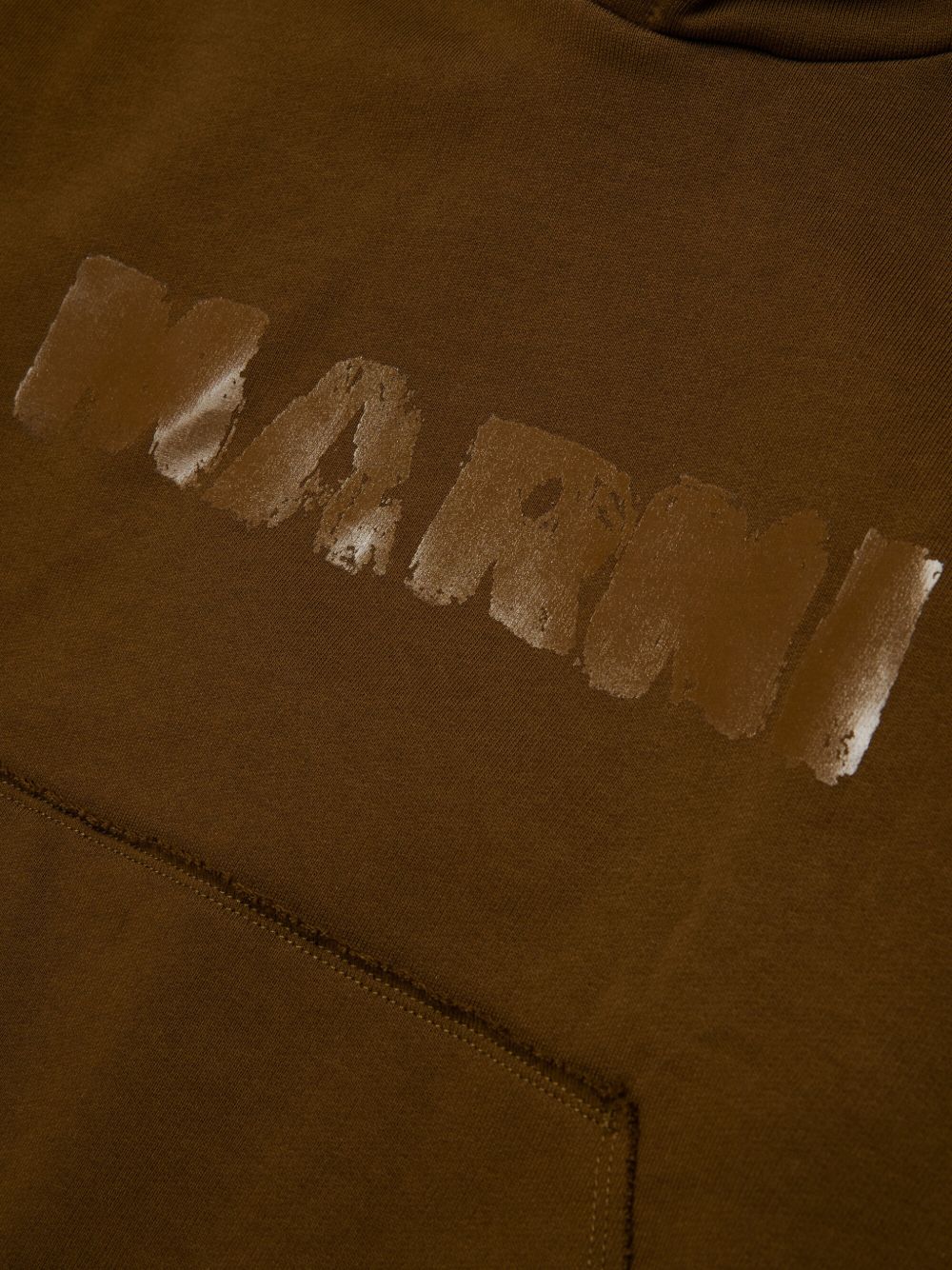 Felpa Wood Brown M01886M00YA 0M721 MARNI KIDS 