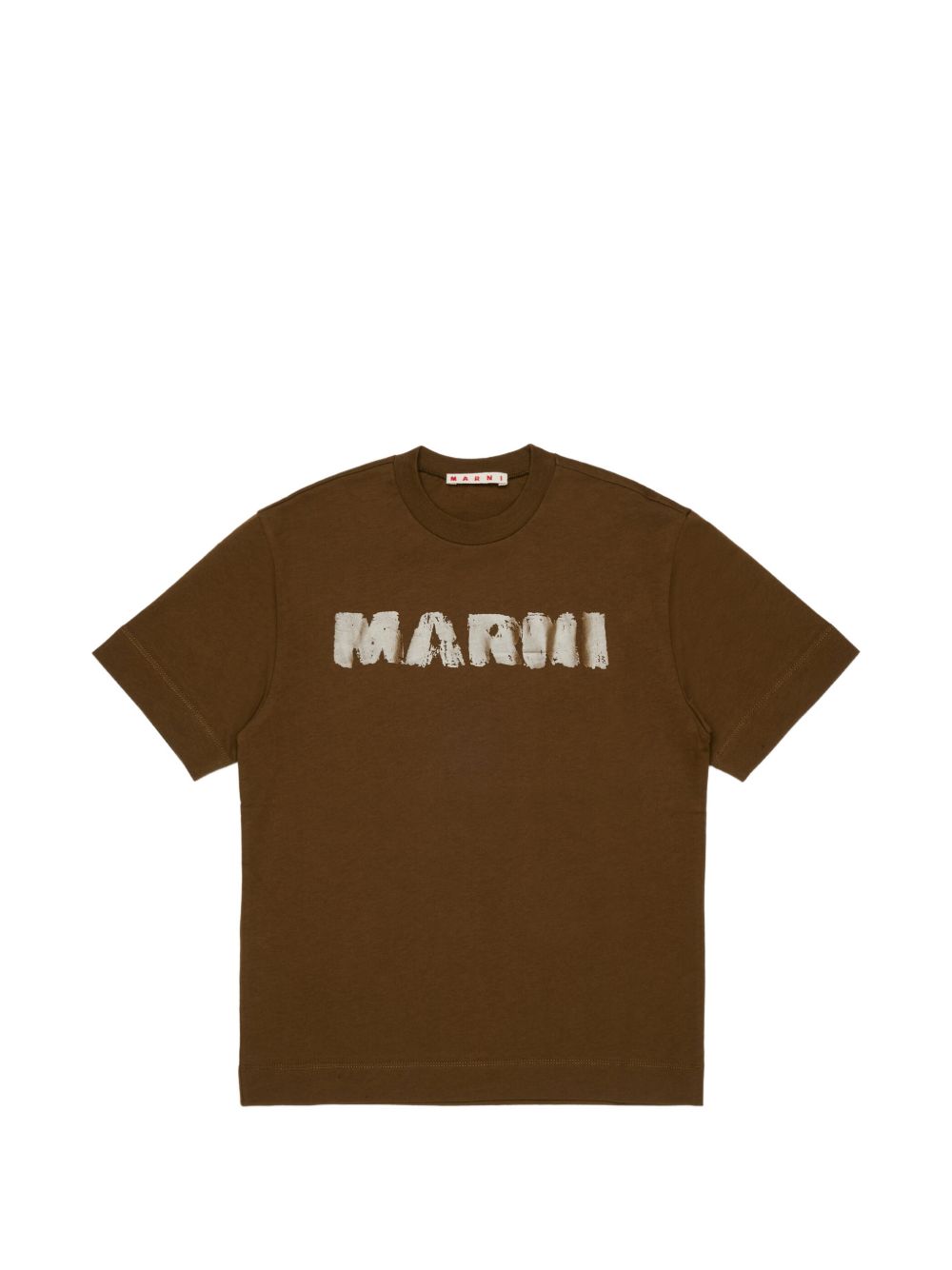 T-shirt Wood Brown M01901M00Z1 0M721 MARNI KIDS 