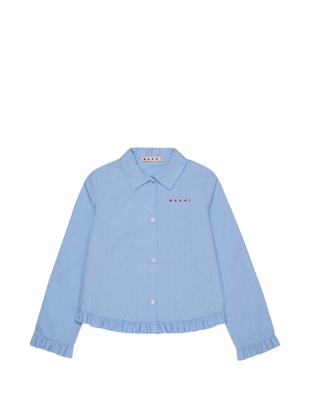 Camicia Powder Light Blue M01948M00UW 0M863 MARNI KIDS 