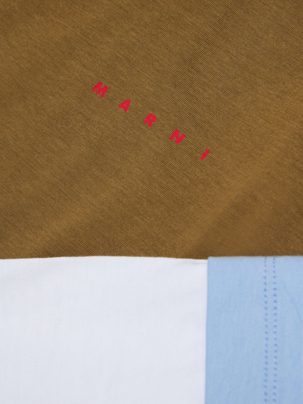 Maglia Wood Brown M01953M00RF 0M721 MARNI KIDS 