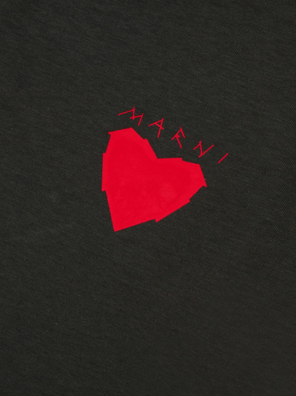 T-shirt Charcoal Grey M02014M00YP 0M924 MARNI KIDS 