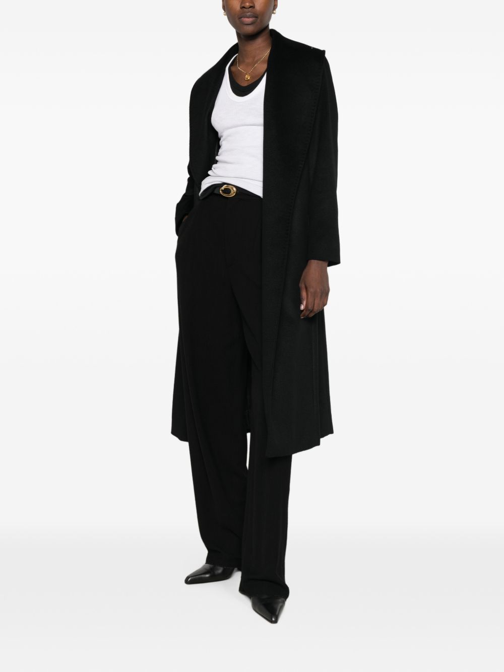 Cappotto in lana vergine Nero 2626016202600 013 MAX MARA STUDIO 