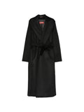 Cappotto in lana vergine Nero