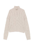 Maglia-canottiera-top in lana Beige