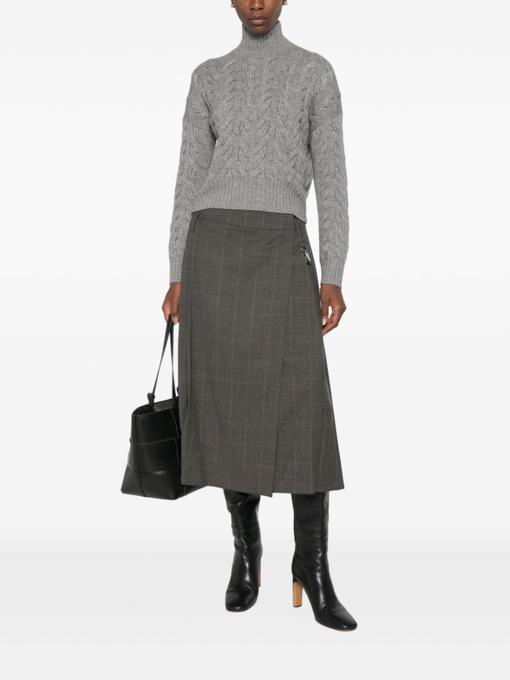 Maglia-canottiera-top in lana Grigio medio 2626366042600 008 MAX MARA STUDIO 
