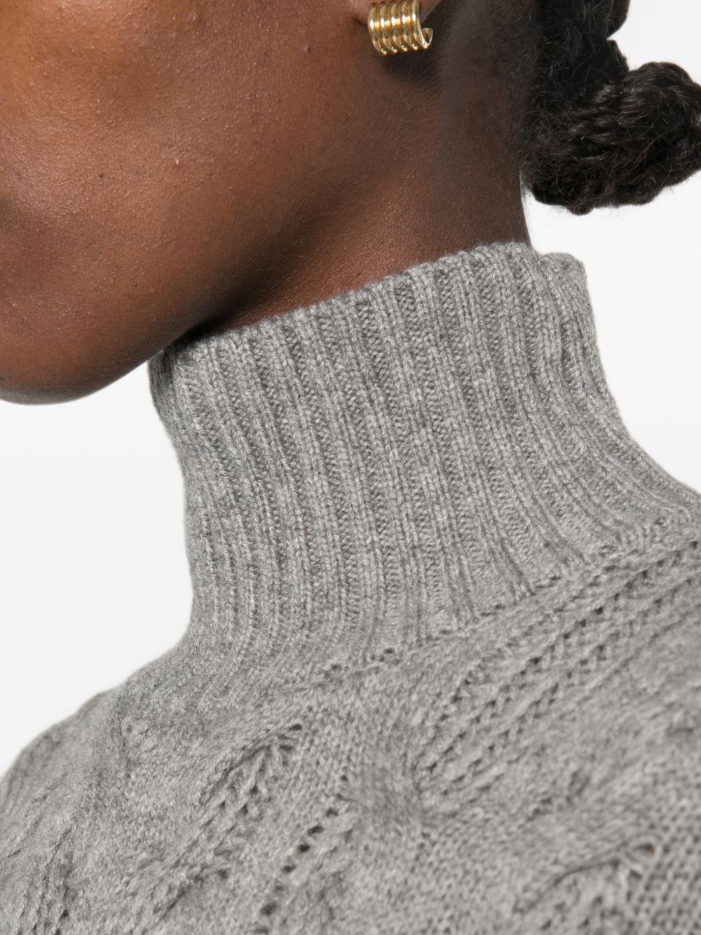 Maglia-canottiera-top in lana Grigio medio 2626366042600 008 MAX MARA STUDIO 