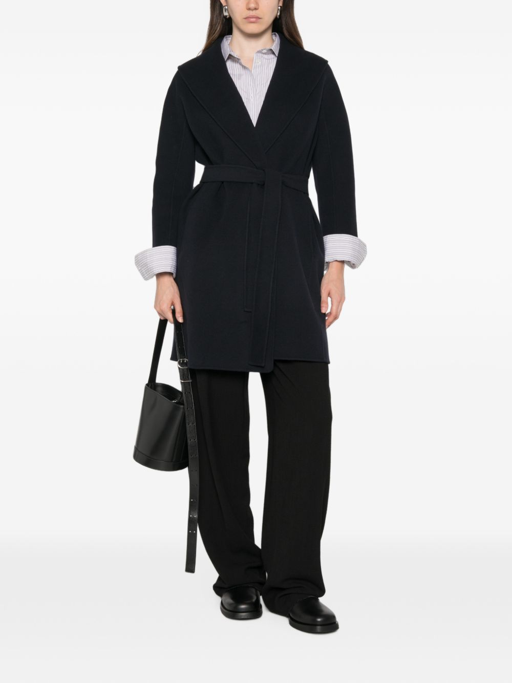 Cappotto in lana vergine Blu notte 2629016061600 012 MAX MARA 'S 