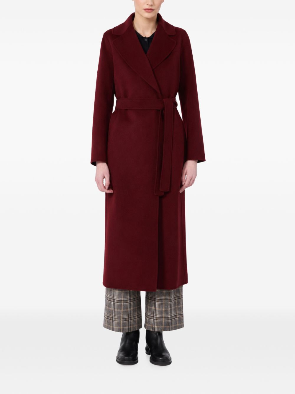 Cappotto in lana vergine Bordeaux 2629016073600 014 MAX MARA 'S 