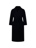 Cappotto in lana vergine Nero