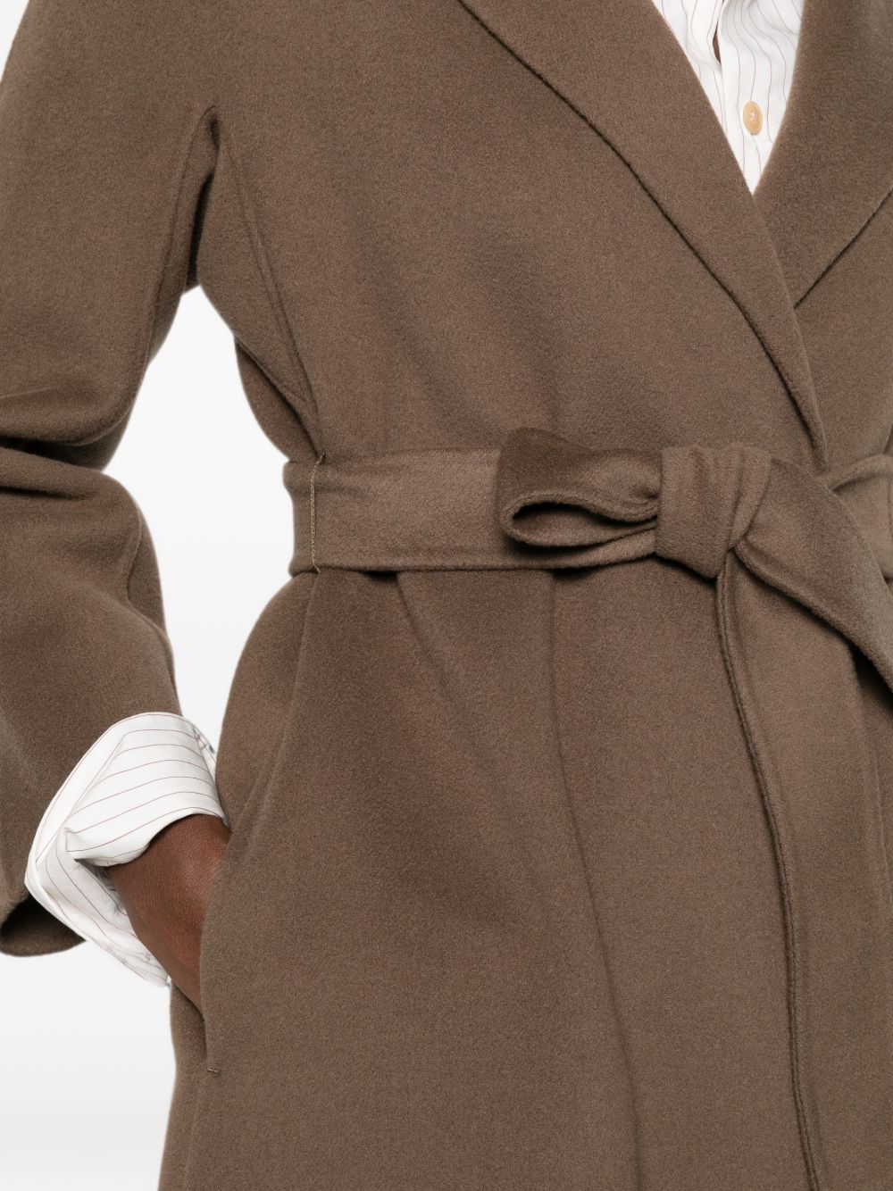 Cappotto in lana vergine Fango 2629016101600 097 MAX MARA 'S 