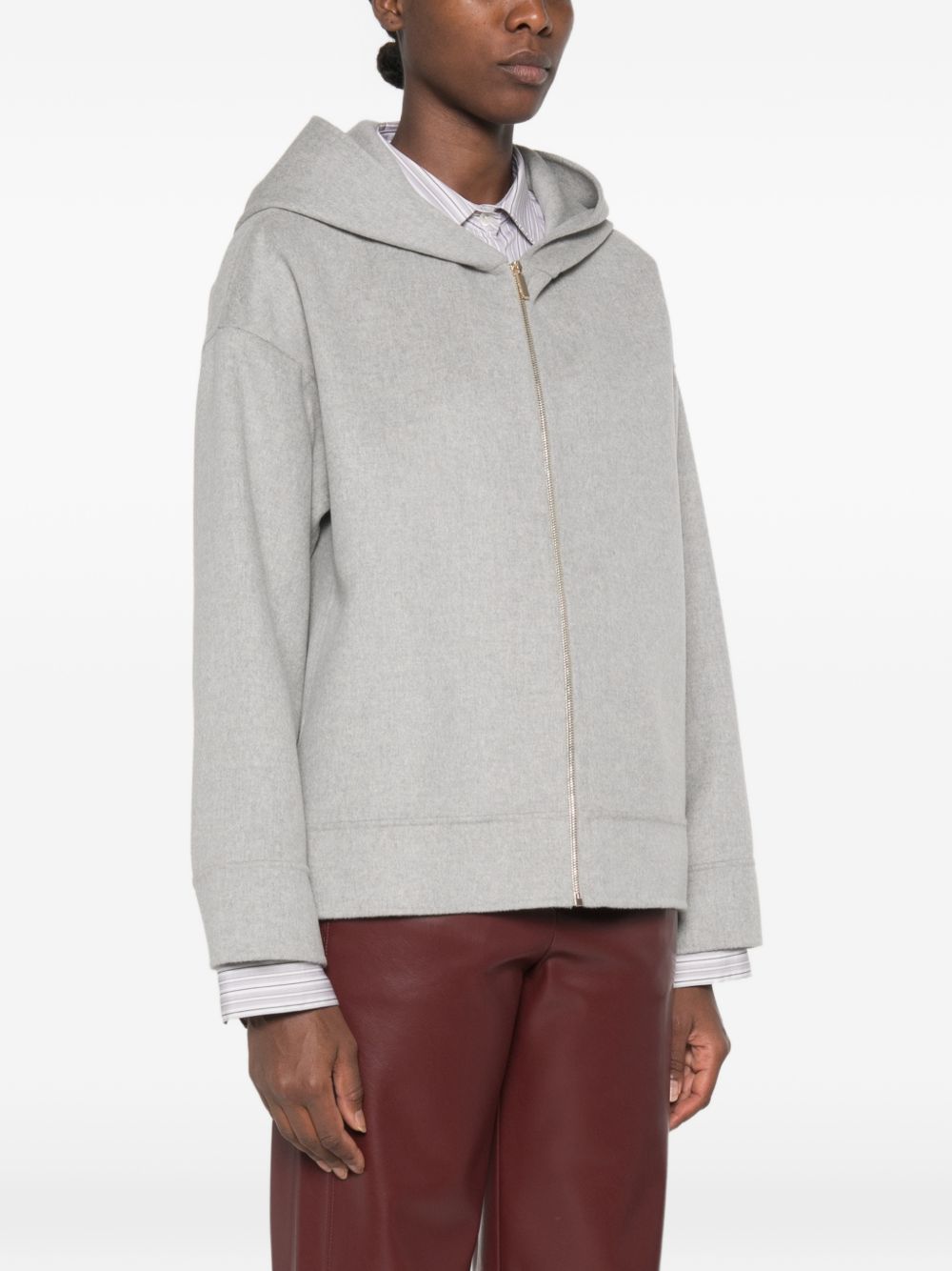 Giacca in lana vergine Grigio perla 2629046063600 074 MAX MARA 'S 