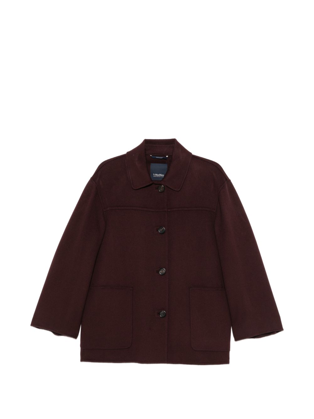 Giaccone in lana vergine Rosso scuro 2629086011600 017 MAX MARA 'S 