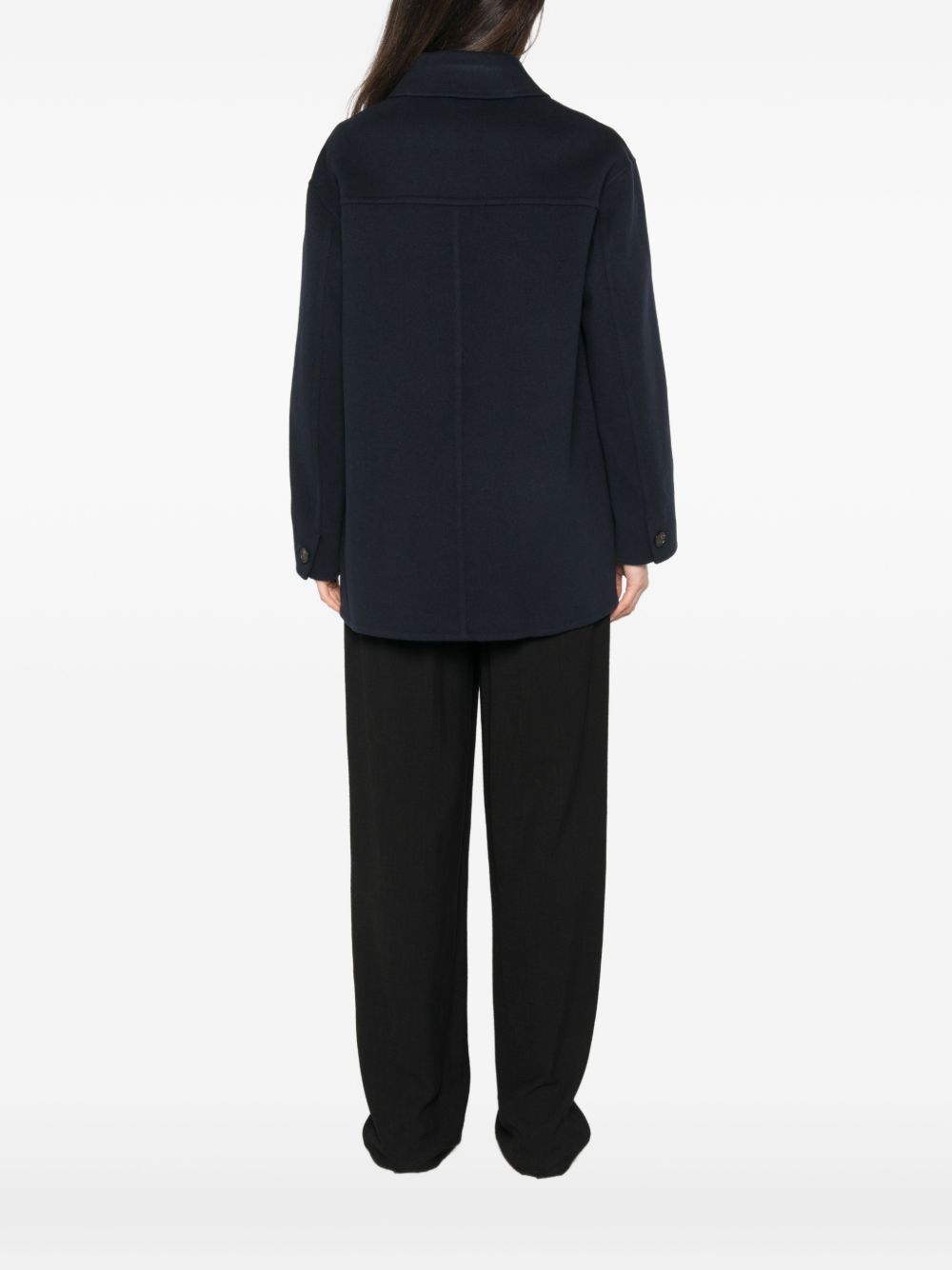 Giaccone in lana vergine Blu notte 2629086011600 081 MAX MARA 'S 