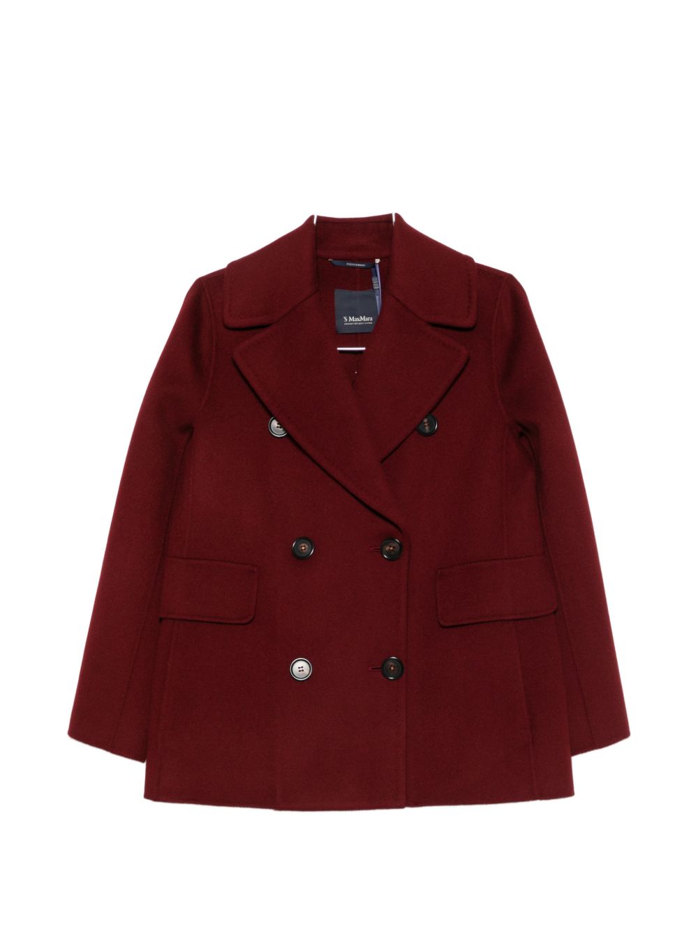 Giaccone in lana vergine Bordeaux 2629086033600 014 MAX MARA 'S 