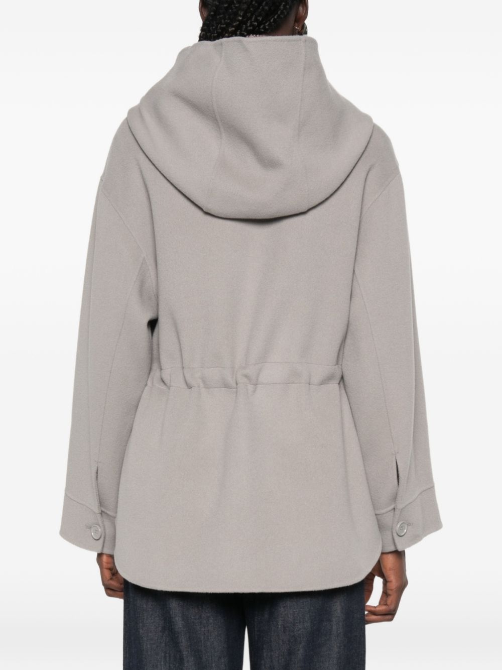 Giaccone in lana vergine Grigio perla 2629086061600 056 MAX MARA 'S 