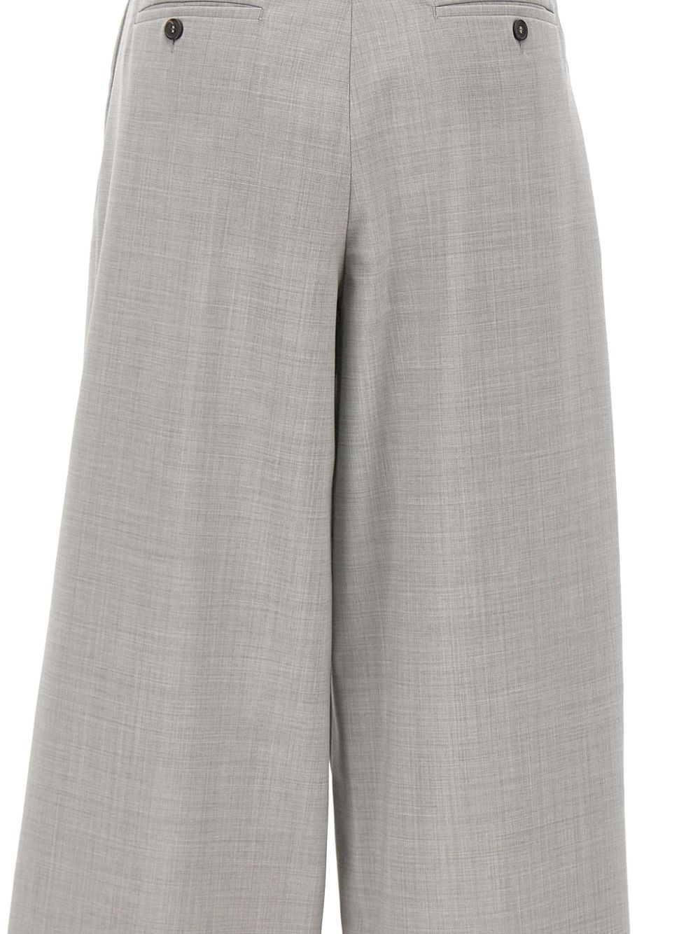 Pantalone lungo in lana vergine Grigio chiaro 2629136143600 014 MAX MARA 'S 