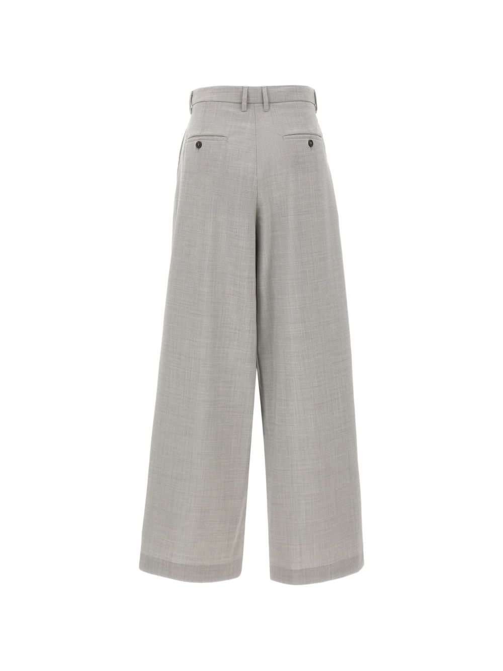 Pantalone lungo in lana vergine Grigio chiaro 2629136143600 014 MAX MARA 'S 