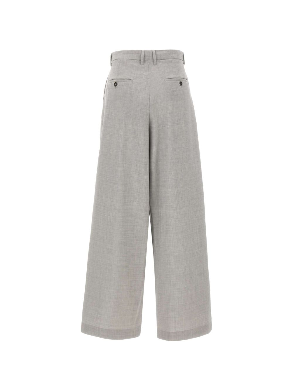 Pantalone lungo in lana vergine Grigio chiaro 2629136143600 014 MAX MARA 'S 
