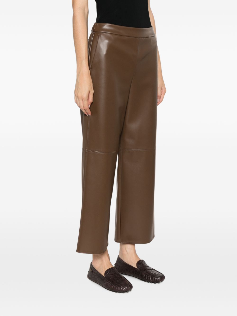 Pantalone in jersey Marrone 2629786051600 002 MAX MARA 'S 
