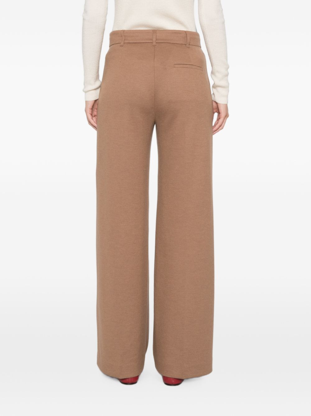 Pantalone in jersey in lana Cammello 2629786053600 002 MAX MARA 'S 