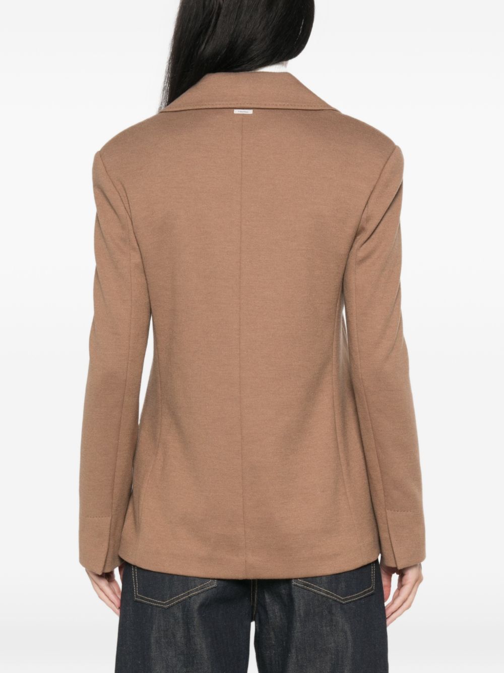 Giacca in jersey in lana Cammello 2629916023600 002 MAX MARA 'S 